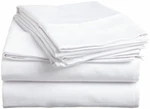 1000 Thread Count Best Bedding Set White Solid Choose Us 14 Size Egyptian Cotton. Fixed Price $62.09.