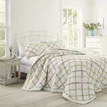 Laura Ashley - Twin Quilt, Reversible Cotton Bedding, Lightweight Home Decor For. Fixed Price $98.99.