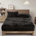Truly Velvet Fitted Sheet Only King Size, Luxury Super Soft Cozy Comfy. Fixed Price $39.99.