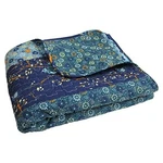 Lush Decor, Peacock Royal Empire Throw-floral Stripe Reversible Design. Fixed Price $48.39.