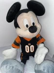 Northwest Disney Mickey Mouse Plush Toy Cincinnati Bengals 2012. Fixed Price $19.99.