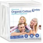 Organic Mattress Protector, 100% Waterproof & Hypoallergenic, Breathable Cotton. Fixed Price $36.87.