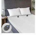 Sunbeam Electric Heated Mattress Pad, King, 80" X 76" Washable. Fixed Price $79.97.