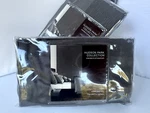 New Hudson Park Collection Luxury Standard Pillow Sham Gray. Fixed Price $129.99.