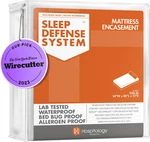 Mattress Encasement - Zippered Bed Bug Dust Mite Proof Hypoallergenic Sleep De. Fixed Price $67.99.