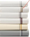 Hugo Boss Classiques Queen Flat Sheet Bedding White/stone T6408. Fixed Price $98.40.