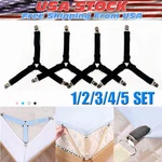 4BED Sheet Fasteners Adjustable Elastic Suspenders Straps Mattress Covers Clips. Fixed Price $6.64.