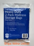 2 Pack Mattress Storage Bag King/queen Heavy Duty Protective Cover Pemberly Row. Fixed Price $18.00.