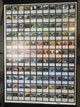 Uncut Mirrodin Besiged First 121 Cards Sheet Magic Mtg -kid Icarus-. Fixed Price $799.99.