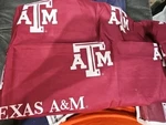 Set Of 2 College Covers Brand Texas A&m, Ncaa Pillowcases Standard. Fixed Price $16.99.
