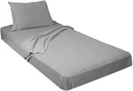 100% Combed T-shirt Cotton Jersey Knit Camp Sheet Set Fitted/cot/pillowcase. Fixed Price $41.99.