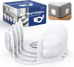Sheet Holders Lock Bed Grippers - Fitted For Corners Keep. Fixed Price $47.95.