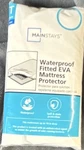 Mainstays Waterproof Antimicrobial Fitted Twin Mattress Protector White *. Fixed Price $11.75.