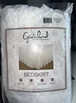 Greenland Home Fashions Cotton Voile Bed Skirt 15" Queen, New. Fixed Price $59.99.