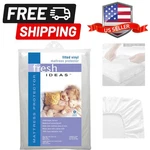Waterproof Mattress Protector 100% Vinyl Hypoallergenic, California King, White. Fixed Price $26.99.