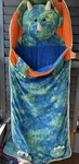 Hugfun Kids Animal Slumber Bag Dinosaur Barney Jurassic Park Sleeping Nap Time. Fixed Price $29.00.