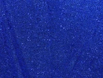 Sparkle Blue Glitter Fabric By The Yard 45" Wide. Fixed Price $6.95.
