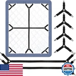 Attmu Bed Sheet Straps 6 Pack Fitted Fasteners Clips Adjustable. Fixed Price $14.13.