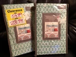 2 New Anthology Bungalow Euro Pillow Shams Green White Geo Design-ruffled. Fixed Price $22.99.