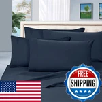 Elegant Comfort 1500 Thread Count Egyptian Quality 6 Piece Wrinkle And Fade. Fixed Price $79.94.
