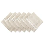 Design Imports White French Stripe Napkin Set Of 6. Fixed Price $22.00.