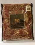 New Veratex Glenaire European Pillow Sham Case Red Gold 26" Square. Fixed Price $59.99.