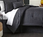 Cremieux Black Denim New Twin Dust Ruffle 39X75X16 Nwt. Fixed Price $19.99.