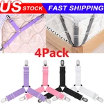 4BED Sheet Fasteners Adjustable Elastic Suspenders Straps Mattress Covers Clips. Fixed Price $5.89.