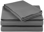 Microfiber Bed Sheet Set Double Brushed 4 Piece Ultra Soft. Fixed Price $20.99.