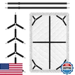Eiruseed Bed Sheet Holder Straps 42 Pcs Adjustable Mattress Clips. Fixed Price $12.26.