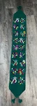 Artisan Embroidered Table Runner 51 Green. Fixed Price $25.00.