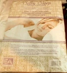 "don't Pass This Up" (2) King Size Ivory Soft Satin Pillowcases With Zipper Xx. Fixed Price $13.25.