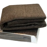 Veratex Chenille Luxe Grommet Panel Pair (2) 50" 96" Brownstone Usa Made. Fixed Price $69.00.