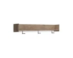 Signature Design By Ashley Contemporary Oliah Wall Mounted Coat Rack With Shelf. Fixed Price $55.09.