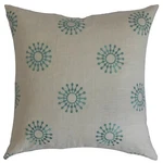 The Pillow Collection KING-D-73021-AQUA Irece Floral Bedding Sham, King/.... Fixed Price $71.10.