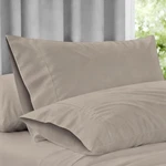 Pure 100% Cotton Pillow Cases Queen Size Set Of 2 Simply Taupe, 600 Thread Co.... Fixed Price $46.05.