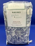 Waverly Garden Room Twin Bed Skirt Heirloom Collection Cottagecore Blue & Cream. Fixed Price $39.99.