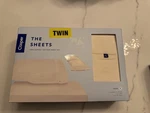 Casper 100% Supima Cotton Twin Xl Sheet Set Cream Neutral. Brand New!. Fixed Price $99.99.