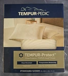Tempur-pedic Tempur-protect Waterproof Pillow Protector Queen Size White New. Fixed Price $24.99.