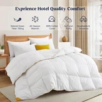 Puredown Hotel Quality White Goose Comforter , King Queen Bed Blanket. Fixed Price $177.99.