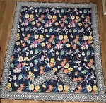 Vera Bradley Queen/full Comforter & 2 Pillow Shams Maybe Navy. Fixed Price $91.00.