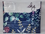 Sky Bedding King Comforter Cover Set Midnight Meadow 100% Cotton Floral, Blue. Fixed Price $89.99.
