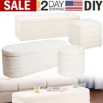 Teddy Storage Bench Ottoman Modern Upholstered For Bedroom End Of Footstool. Fixed Price $89.99.