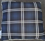 Birch Trails Blue Green Holiday Plaid Reversible Decorative Pillow, 24 X. Fixed Price $30.49.
