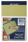 Legal Pads, X 8 Inches, 0.375 Rule, Canary, 50 Sheets Per Pad, .... Fixed Price $22.88.