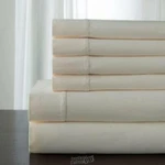 Camden 350TC 6-PIECE Bed Sheet Fitted Flat (4) Pillowcase Set Ivory King Cotton. Fixed Price $69.99.
