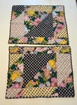 Set Of 2 Vera Bradley Bloom Boom Piece Quilted Shams. Fixed Price $24.99.