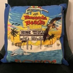 Pensacola Beach Decorative Pillow Scenic Drive East Gulf. Fixed Price $12.00.