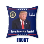 Trump Pillow Mother's Day 2024 14IN X President Signature. Fixed Price $38.97.