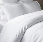 Restoration Hardware Italian Ultra-soft Sateen Duvet Cover -full/ Queen White. Fixed Price $225.00.